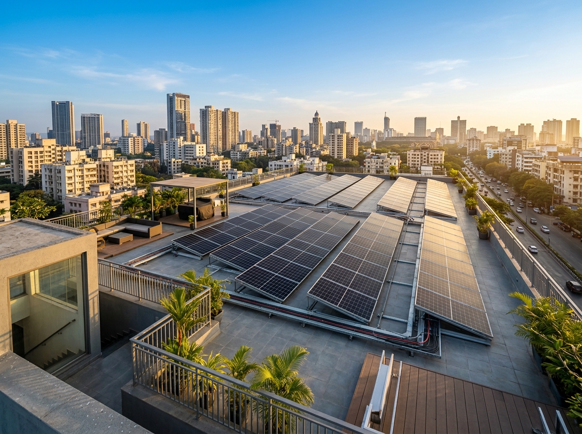 Urban High-Rise Rooftop Solar Synchronization