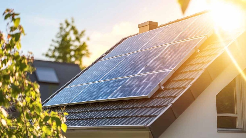 Residential Sunlight Rooftop 5 kW Solar System